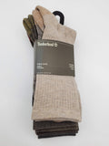 Timberland 4 Pairs Men's Crew Socks