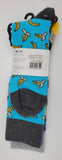 Happy Style by Happy Socks 3 Pair Men's Funky Dress Socks King Extended Size for 10-15 Foot
