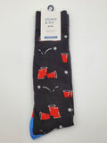 Crown & Ivy Beer Pong Socks Extended Size Shoe Size 12-16