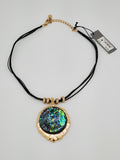 Robert Lee Statement Necklace with Sterling Silver & Gold Plating