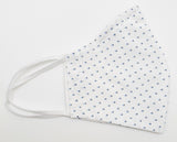 Designer Italian Fabric Small Adult Fitted Mask With Nose Wire