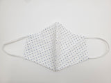 Designer Italian Fabric Small Adult Fitted Mask With Nose Wire