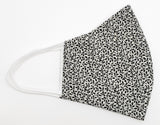 Designer Italian Fabric Small Adult Fitted Mask With Nose Wire