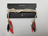 Baublebar Ivory Multi Gold Feathery Choker Necklace