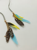 Baublebar Ivory Multi Gold Feathery Choker Necklace