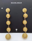 Baublebar Gold Hanging Earrings Super Lightweight Duster Spheres