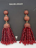Baublebar Ruby and Gold Dropping Duster Earrings
