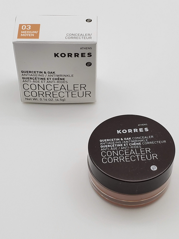 Korres Quercetin & Oak Anti-Aging/Antiwrinkle Medium Color Concealer