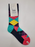 Happy Socks Women's Colorful Diamond Shaped Pattern Socks