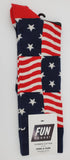 USA Flag Fun Socks