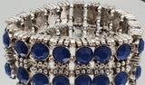 Navy Blue Stones Bracelet