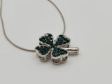 Four Leaf Clover Shamrock Necklace