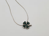 Four Leaf Clover Shamrock Necklace