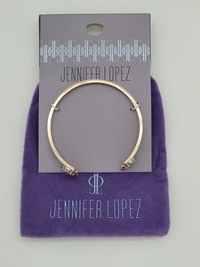 Jennifer Lopez Golden Color With Stones Bracelet