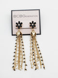 BCBGeneration Flower Duster Earrings
