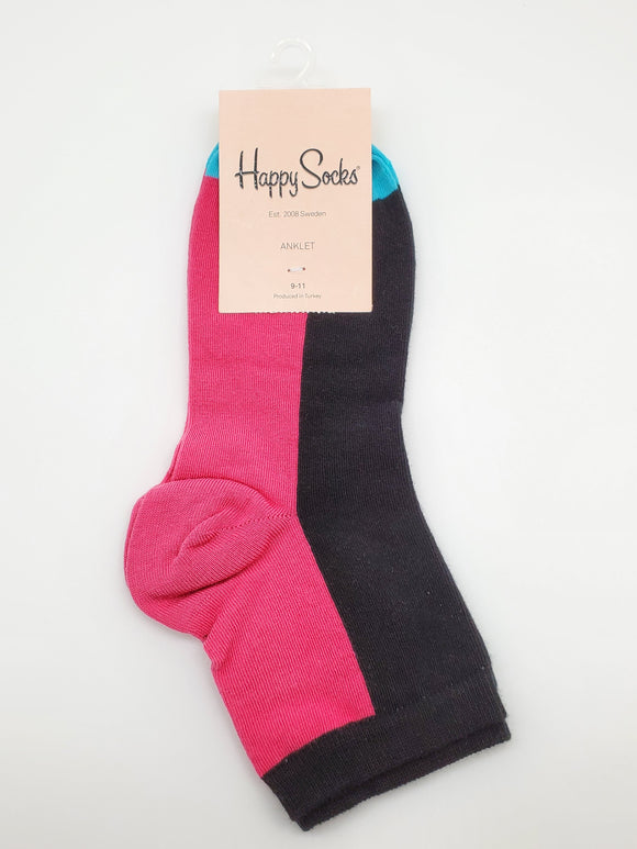 Happy Socks pink and black