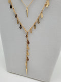 BCBG 5 Chains Beautiful Golden Necklace
