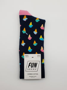 Fun Socks Ice Cream Cone Socks