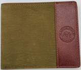 L'OURS GRIS Green And Brown Color Wallet