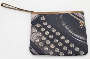 Typewriter Design Ladies Cosmetic Bag