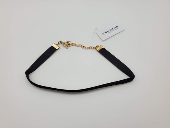 Baublebar Black and Gold Choker Necklace