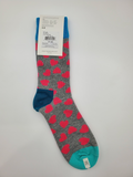 Happy Socks Combed Cotton Designed with Hearts In A Pattern