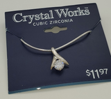 Crystal Works Cubic Zirconia Beautiful Necklace