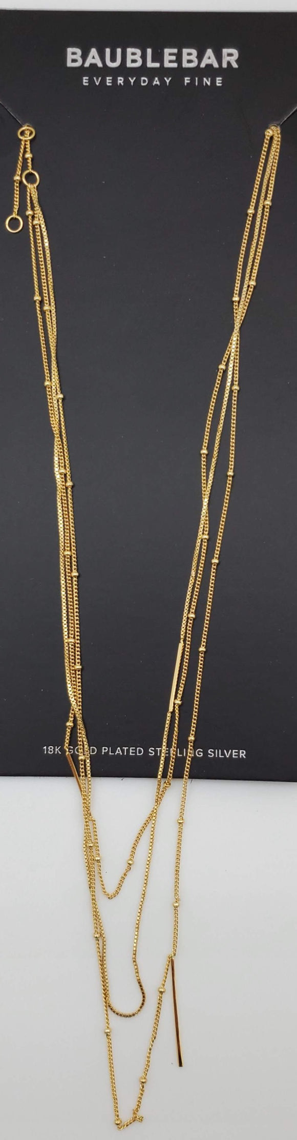 Baublebar Thin Gold Necklace