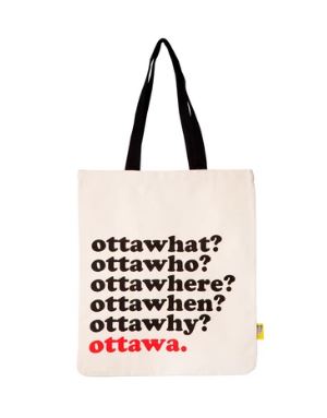 The 5 w's Ottawa Tote Bag