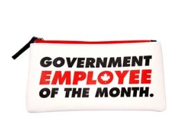 Government Employee of the month pouch