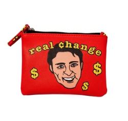 Justin Trudeau Real Change Coin Purse