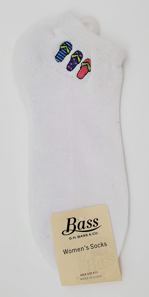 BASS Women's White Sock