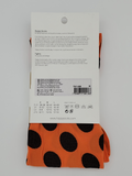 Happy Socks Micro Fiber Orange With Black Dots Ladies Tights