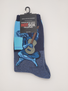 HOTSOX "The Old Guitarist" Famous Artist Series Socks