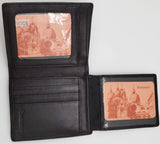 Rosemary Black Color Wallet With 2 Photo Card Place
