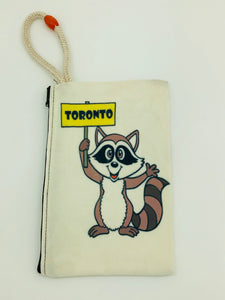 Toronto Raccoon Art Bag