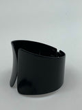 Black Color open/close bracelet